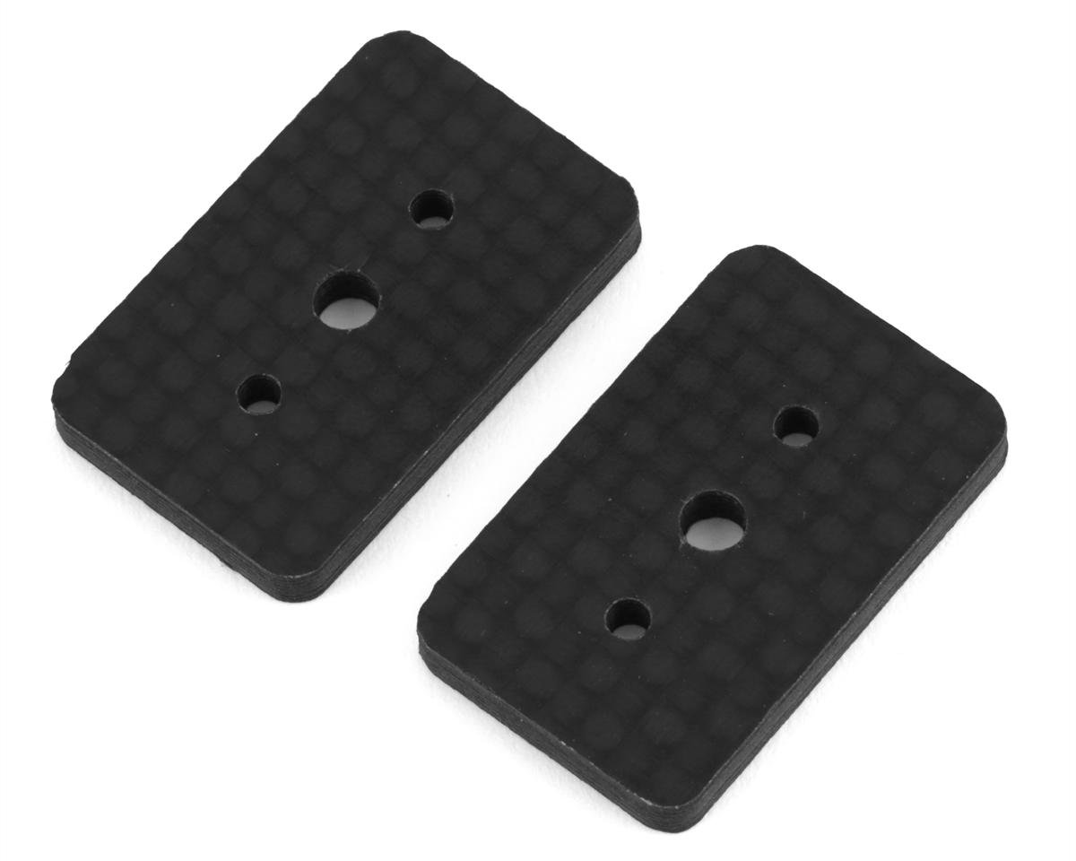 Xtreme Racing Team Associated RC8B4 Carbon Fiber Wing Riser (2.5mm)