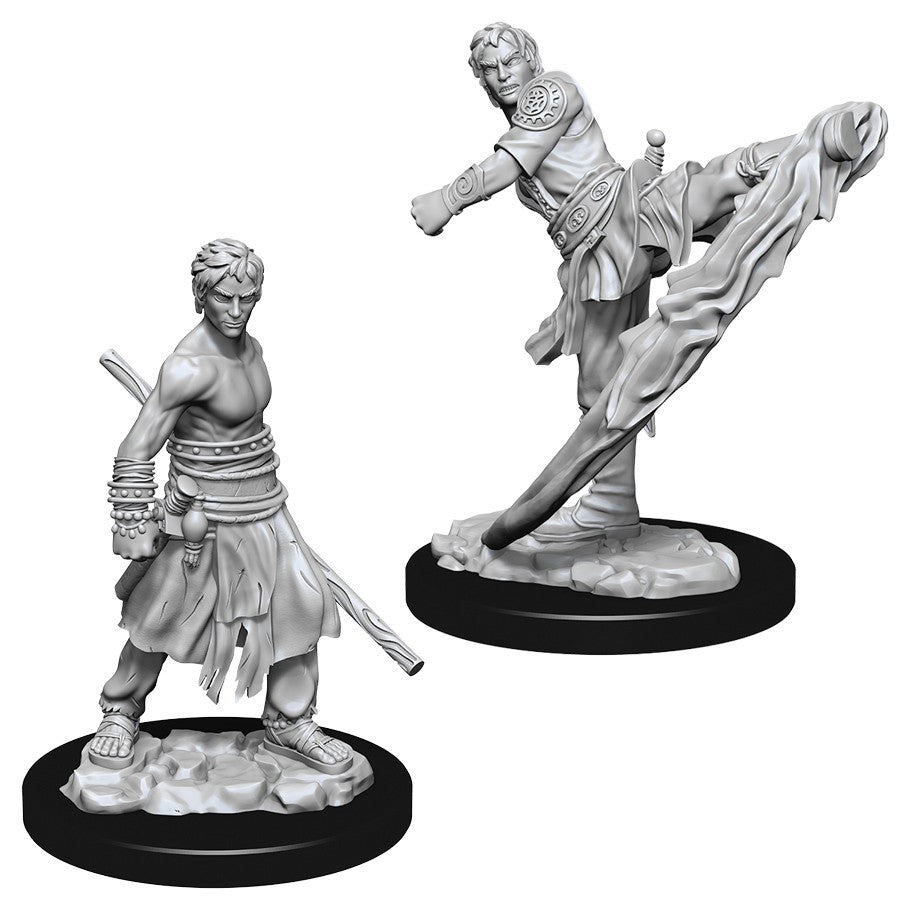 D&D: Nolzur's Marvelous Miniatures - Male Half-Elf Monk (73838)