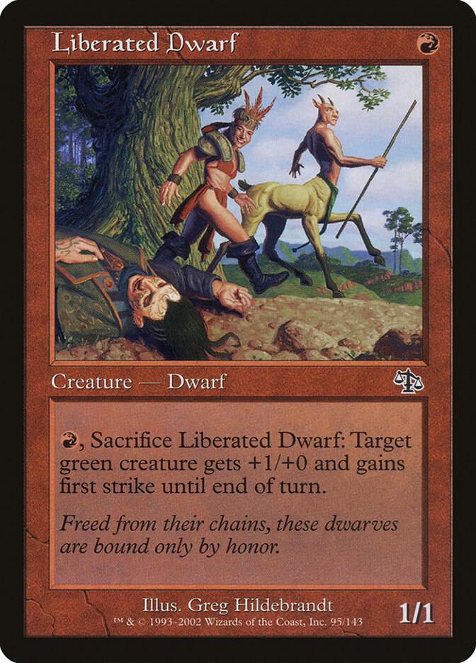Liberated Dwarf (JUD-C-FOIL)