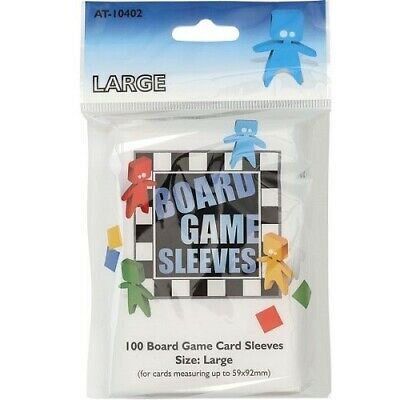 Arcane Tinmen: Board Game Card Sleeves - Large Blue (59x92mm)