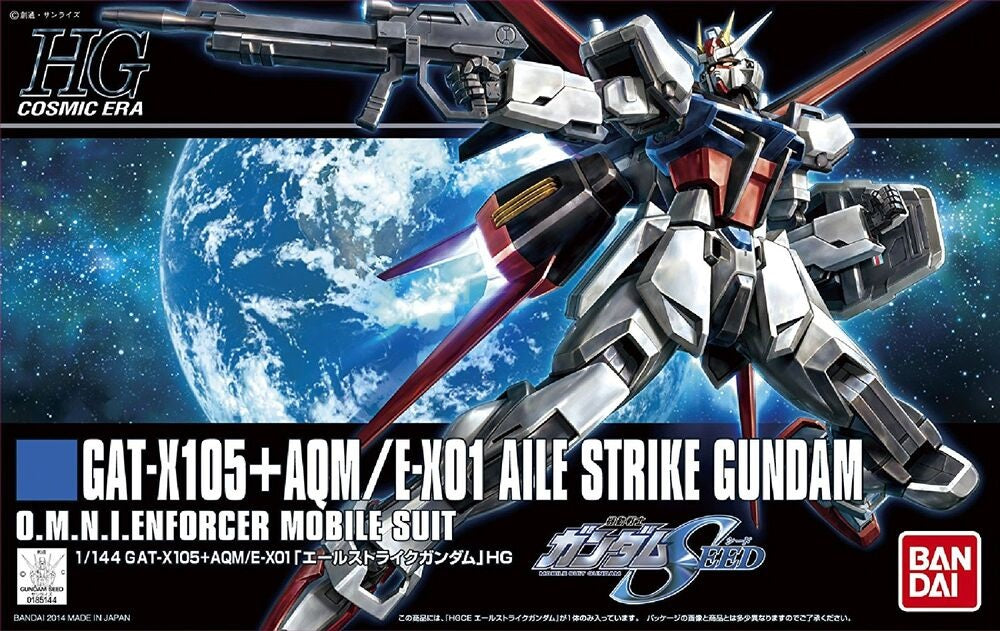 1/144 (HG-CE): Gundam SEED - #171 GAT-X105+AQM/E-X01 Aile Strike Gunda