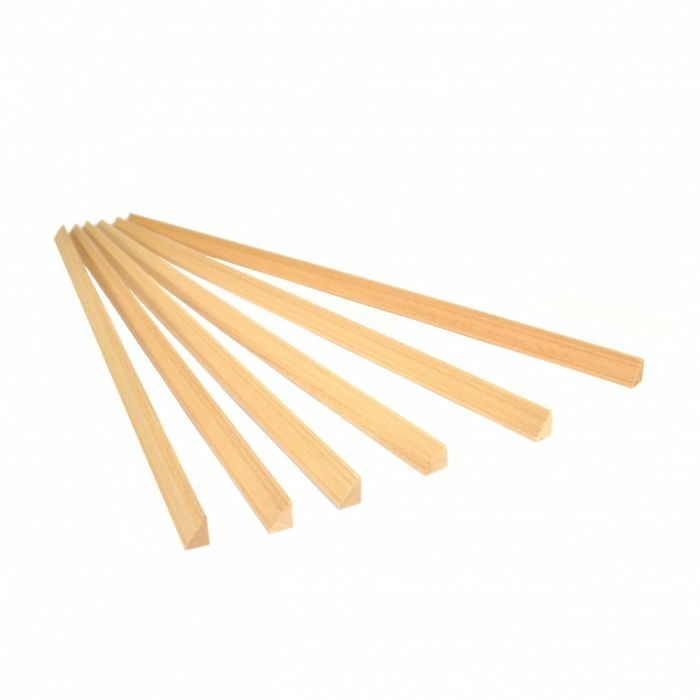 Unvarnished Lightwood Cornice, 6 Pieces