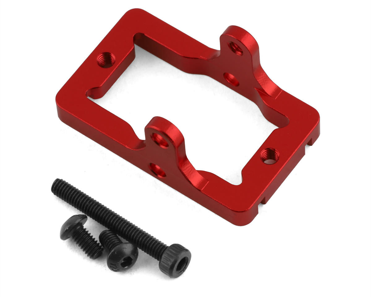 Yeah Racing Aluminum Servo Mount for Traxxas TRX-4M (Red) (Traxxas/EcoPower)