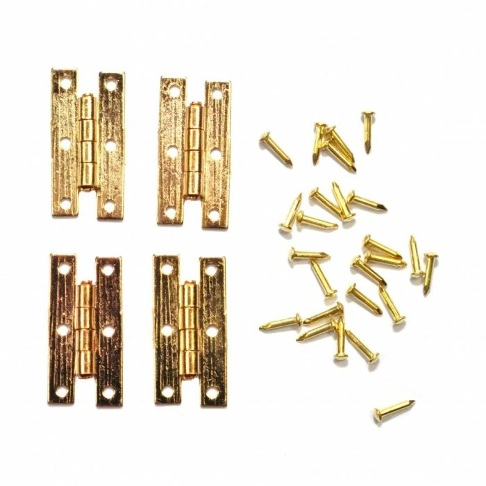 Brass H-hinges