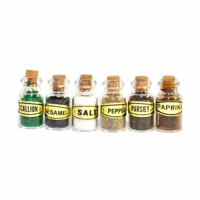 Six Spice Jars