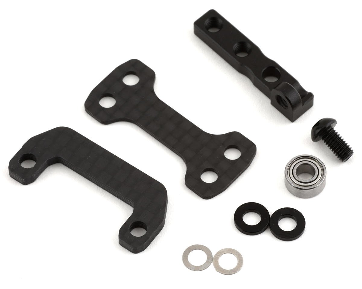 Yokomo BD11 Graphite Front Stiffener Plate & Front Belt Tensioner