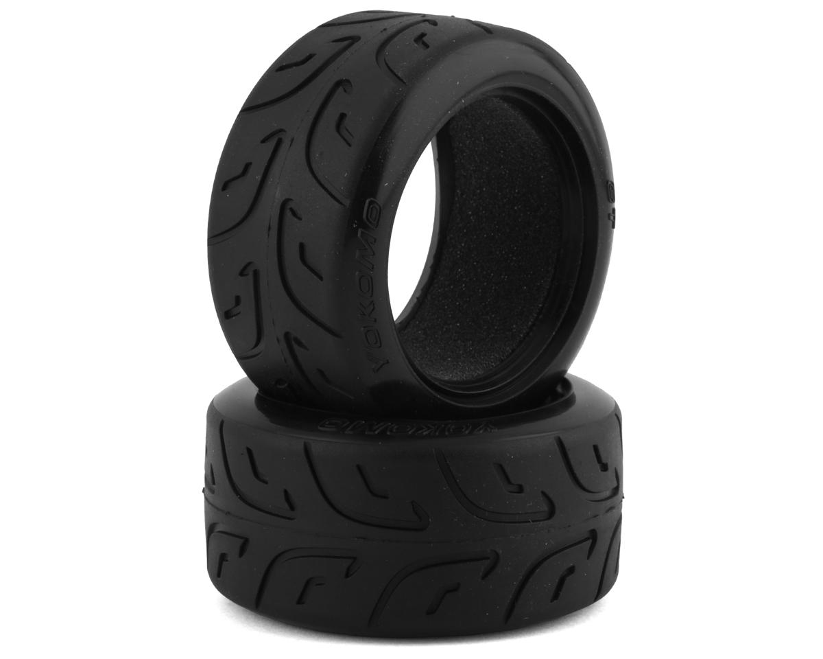 Yokomo GT1 Radial Rubber Tire (2) (Carpet)
