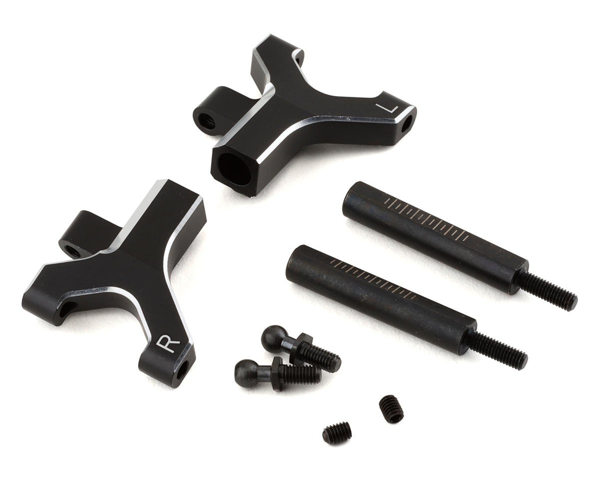 Yokomo YD-2 Aluminum Front Lower Short A-Arm Set (Black)