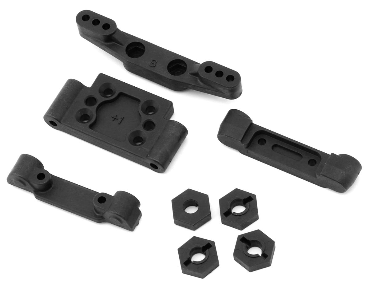 Yokomo RO 1.0 Rookie 2WD Off-Road Buggy Front Suspension Upper Mount w/Wheel Hexs