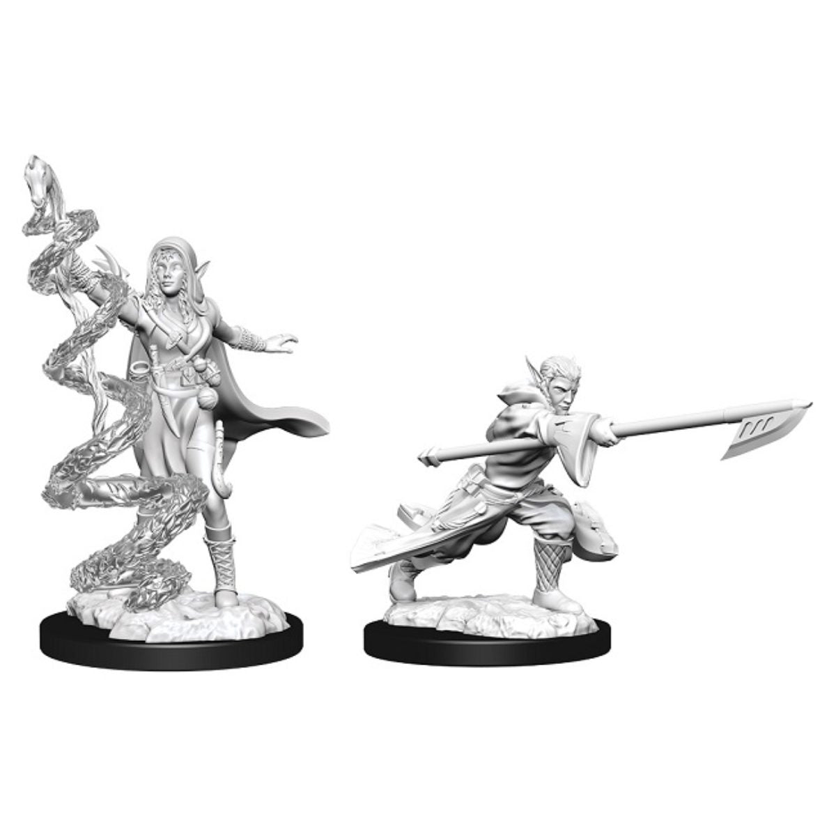 MTG: Unpainted Miniatures - Joraga Warcaller & Treespeaker (90181)
