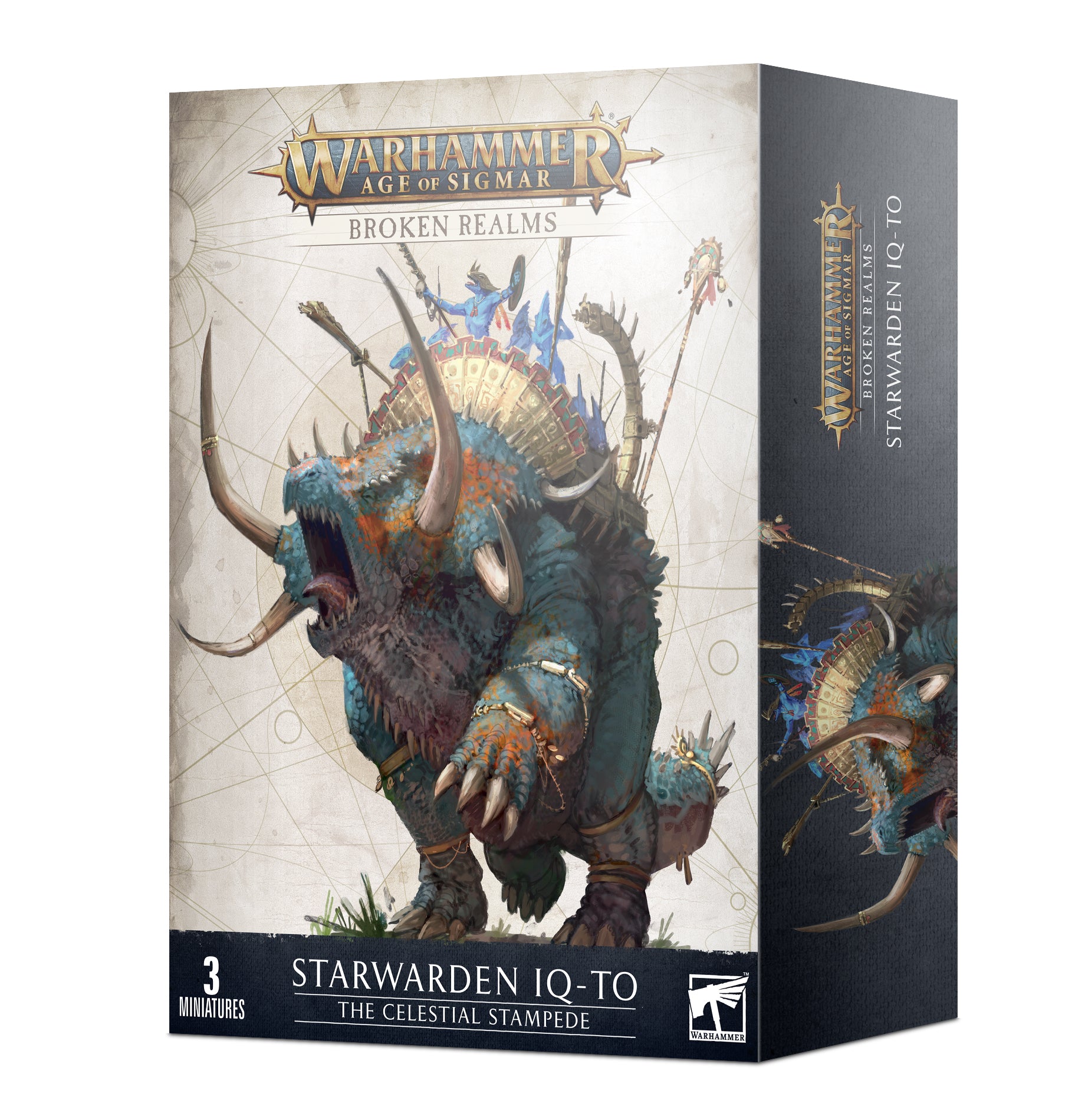 Age of Sigmar: Seraphon - Starwarden Iq-To; The Celestial Stampede (Br