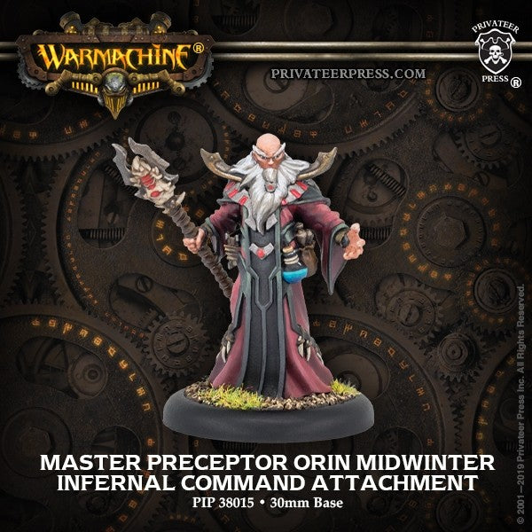 Warmachine: Infernals - Master Preceptor Orin Midwinter, Command Attac