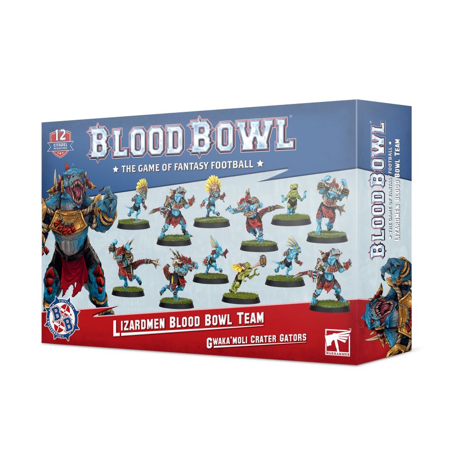 Blood Bowl: Second Season Edition - Team: Lizardmen - Gwaka'Moli Crate