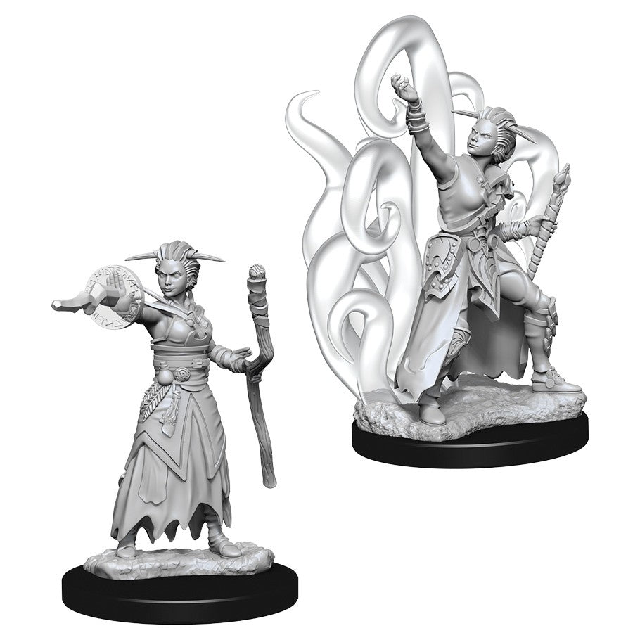 D&D: Nolzur's Marvelous Miniatures - Female Human Warlock (73837)