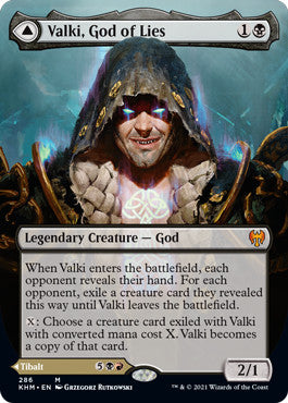 Valki, God of Lies // Tibalt, Cosmic Impostor [Borderless Planeswalker