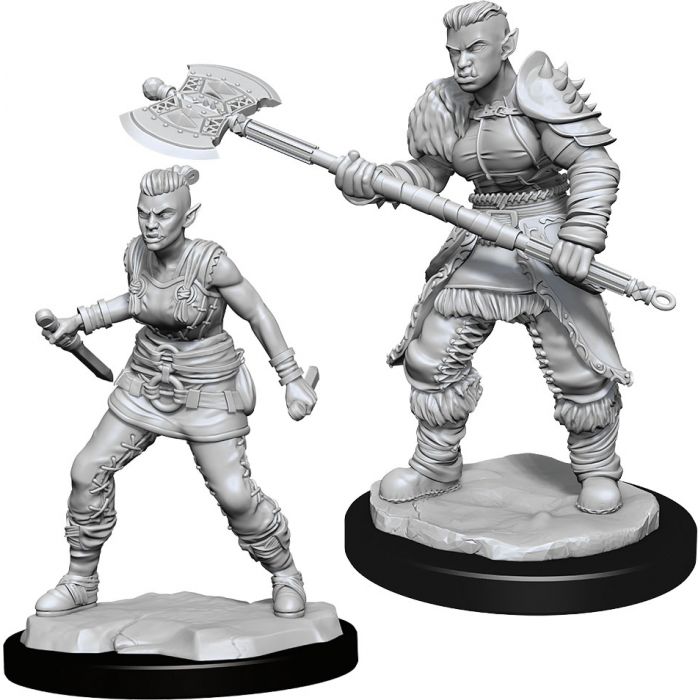 D&D: Nolzur's Marvelous Miniatures - Orc Barbarian Female (90145)
